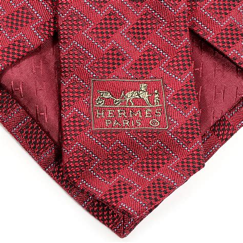 hermes tie dimensions